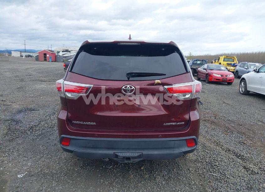 Photo 16 of 2016 Toyota Highlander LIMITED PLATINUM V6 (VIN 5TDDKRFH6GS269107)