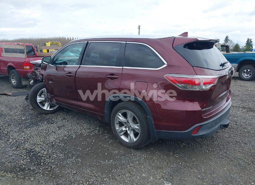 Photo 3 of 2016 Toyota Highlander LIMITED PLATINUM V6 (VIN 5TDDKRFH6GS269107)