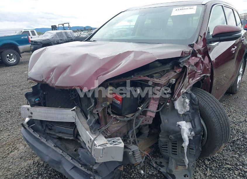 Photo 6 of 2016 Toyota Highlander LIMITED PLATINUM V6 (VIN 5TDDKRFH6GS269107)