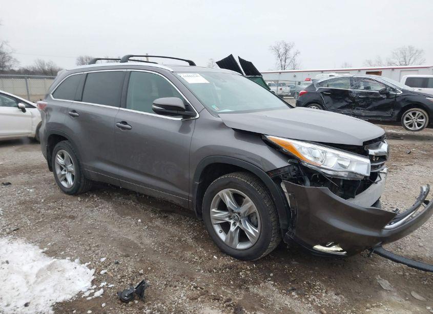 2016 Toyota Highlander LIMITED PLATINUM V6 (VIN 5TDDKRFH6GS336109) main photo
