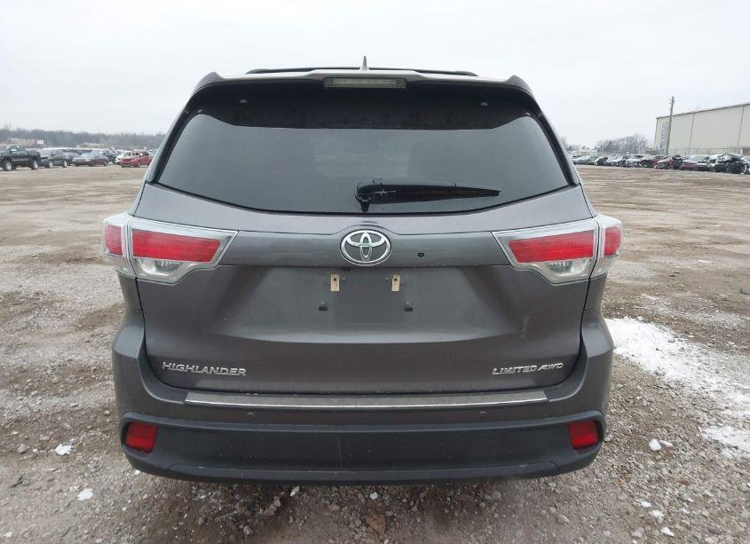 Photo 16 of 2016 Toyota Highlander LIMITED PLATINUM V6 (VIN 5TDDKRFH6GS336109)