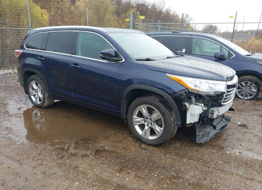 2014 Toyota Highlander LIMITED PLATINUM V6/LIMITED V6 (VIN 5TDDKRFH7ES028833) main photo