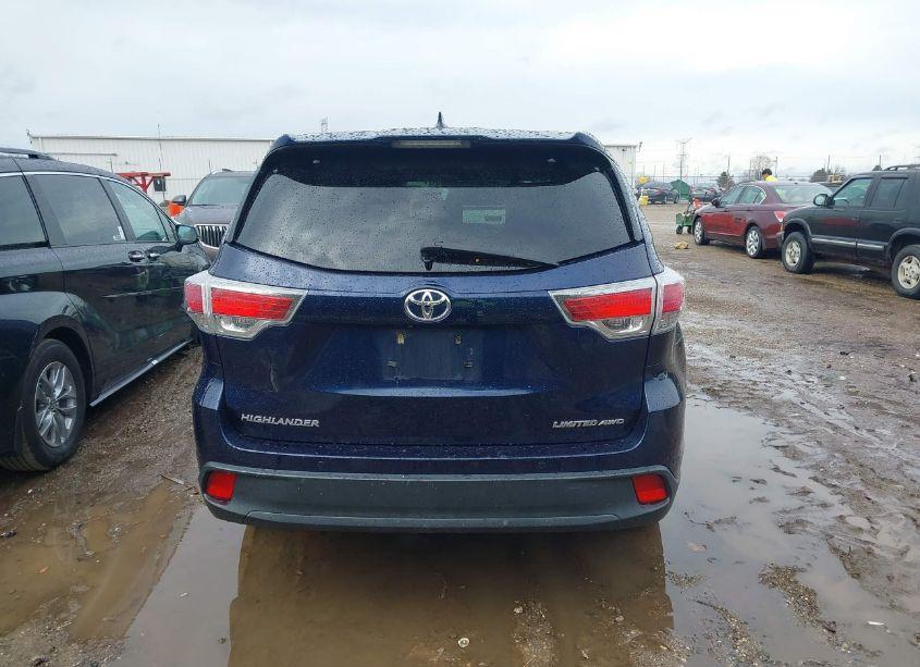 Photo 16 of 2014 Toyota Highlander LIMITED PLATINUM V6/LIMITED V6 (VIN 5TDDKRFH7ES028833)