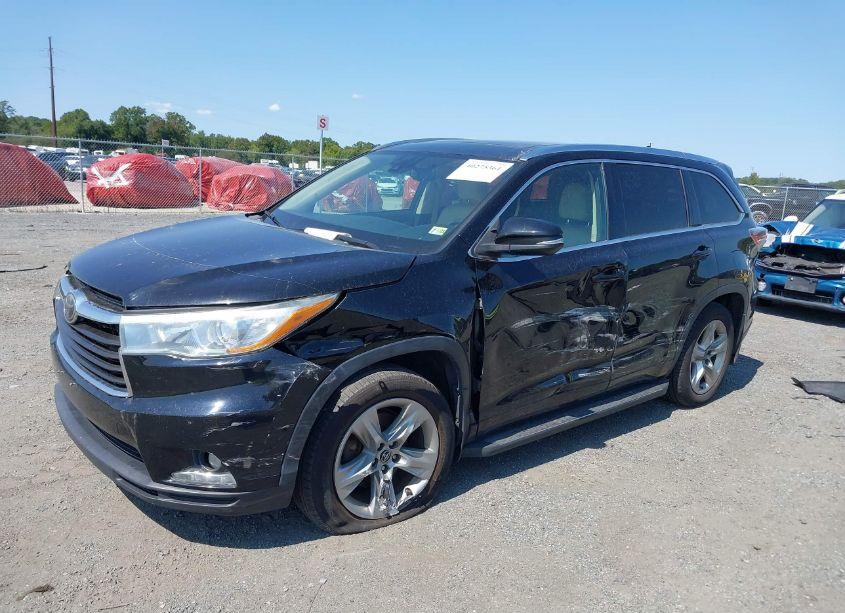 Photo 2 of 2016 Toyota Highlander LIMITED PLATINUM V6 (VIN 5TDDKRFH8GS239509)