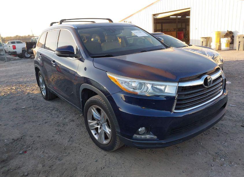 2016 Toyota Highlander LIMITED PLATINUM V6 (VIN 5TDDKRFH8GS275569) main photo