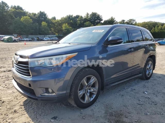 Photo 4 of 2015 TOYOTA HIGHLANDER LIMITED (VIN 5TDDKRFH9FS156962)