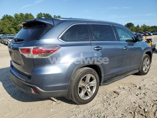 Photo 9 of 2015 TOYOTA HIGHLANDER LIMITED (VIN 5TDDKRFH9FS156962)