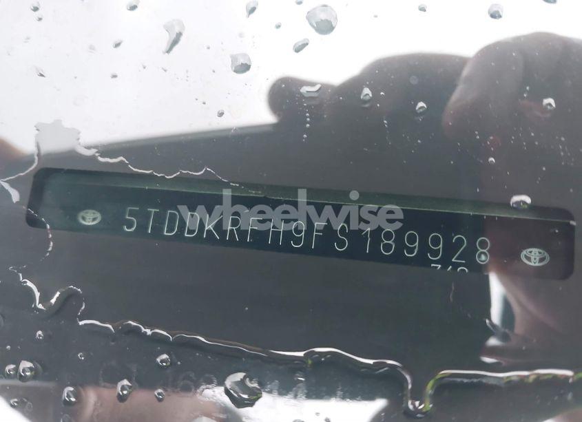 Photo 9 of 2015 Toyota Highlander LIMITED V6 (VIN 5TDDKRFH9FS189928)