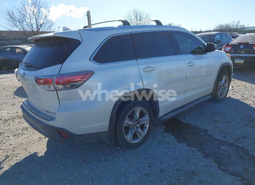Photo 4 of 2016 Toyota Highlander LIMITED V6 (VIN 5TDDKRFH9GS262166)