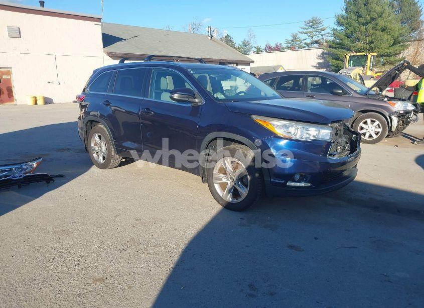 2016 Toyota Highlander LIMITED V6 (VIN 5TDDKRFH9GS301791) main photo