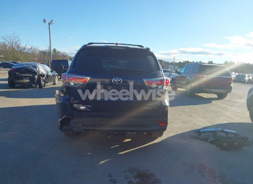 Photo 17 of 2016 Toyota Highlander LIMITED V6 (VIN 5TDDKRFH9GS301791)