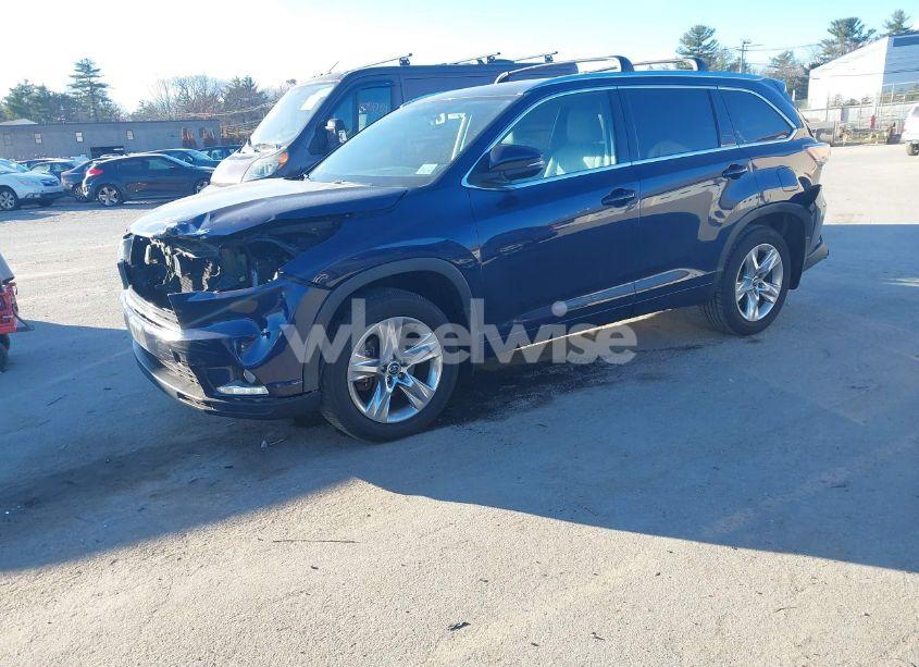 Photo 2 of 2016 Toyota Highlander LIMITED V6 (VIN 5TDDKRFH9GS301791)