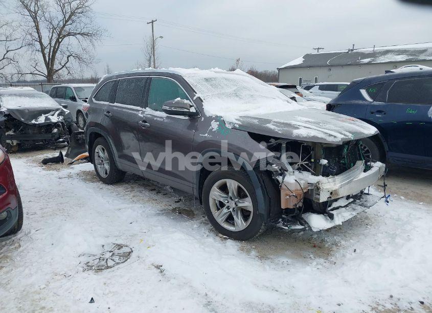 2014 Toyota Highlander LIMITED V6 (VIN 5TDDKRFHXES008883) main photo