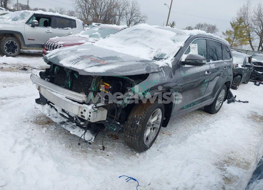 Photo 2 of 2014 Toyota Highlander LIMITED V6 (VIN 5TDDKRFHXES008883)