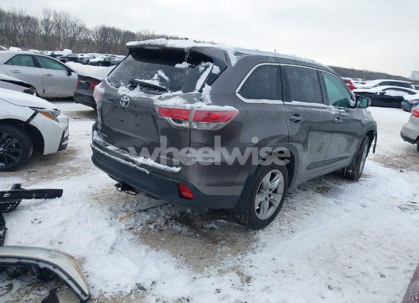 Photo 4 of 2014 Toyota Highlander LIMITED V6 (VIN 5TDDKRFHXES008883)