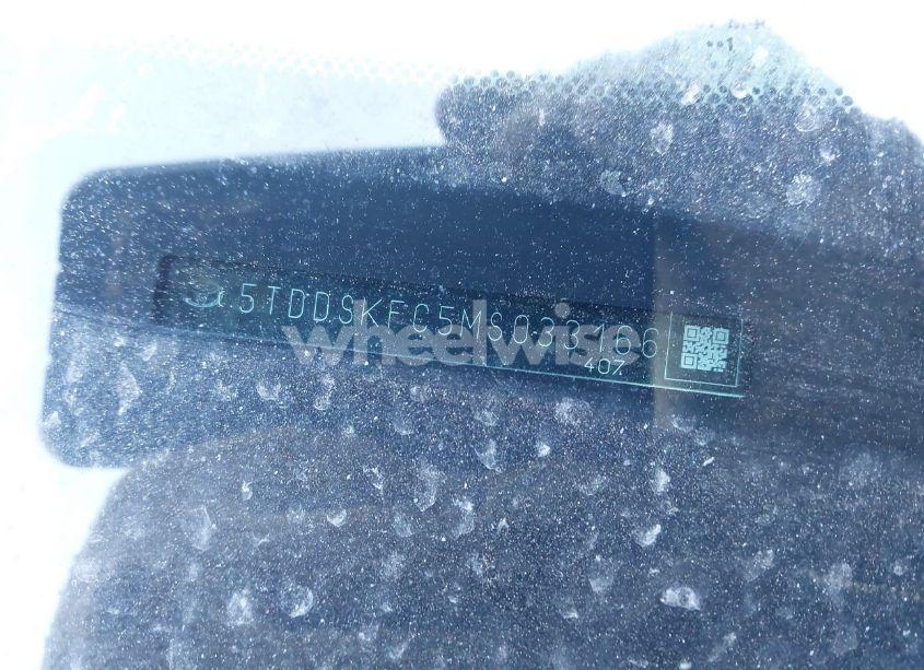 Photo 17 of 2021 Toyota Sienna XSE (VIN 5TDDSKFC5MS033166)