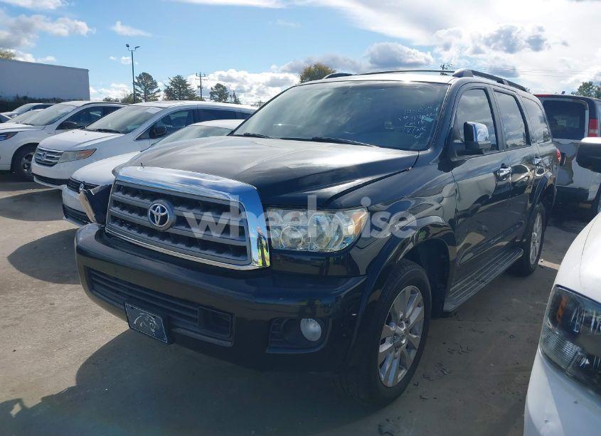 Photo 2 of 2014 Toyota Sequoia PLATINUM 5.7L V8 (VIN 5TDDW5G16ES104055)