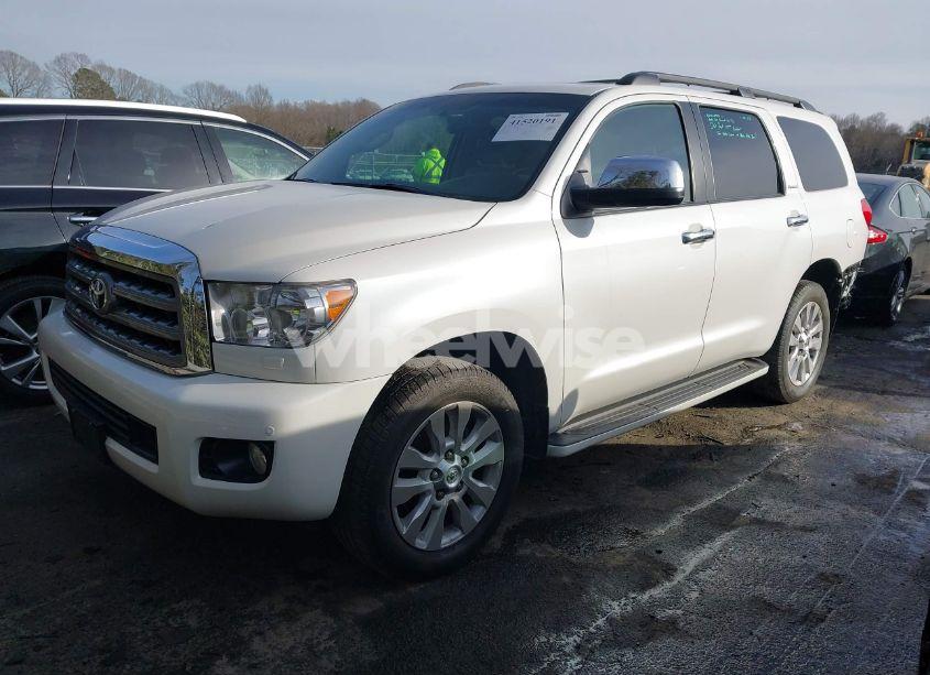 Photo 2 of 2017 Toyota Sequoia PLATINUM (VIN 5TDDW5G16HS153826)