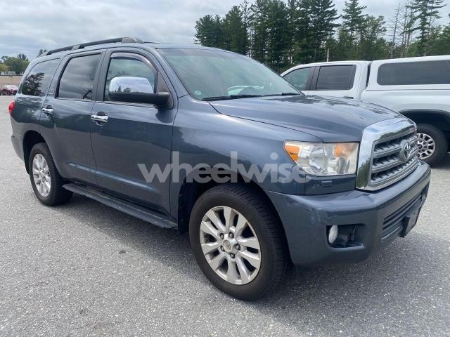 Photo 2 of 2010 TOYOTA SEQUOIA PLATINUM (VIN 5TDDY5G18AS029296)