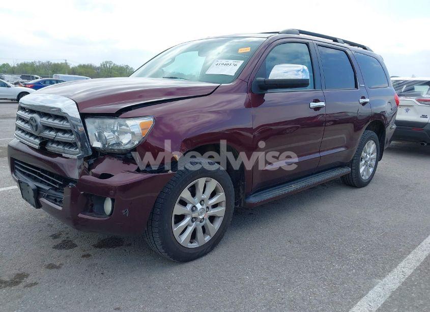 Photo 2 of 2010 Toyota Sequoia PLATINUM 5.7L V8 (VIN 5TDDY5G19AS029467)