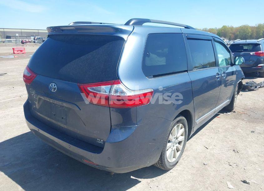 Photo 4 of 2017 Toyota Sienna XLE 7 PASSENGER (VIN 5TDDZ3DC4HS178239)
