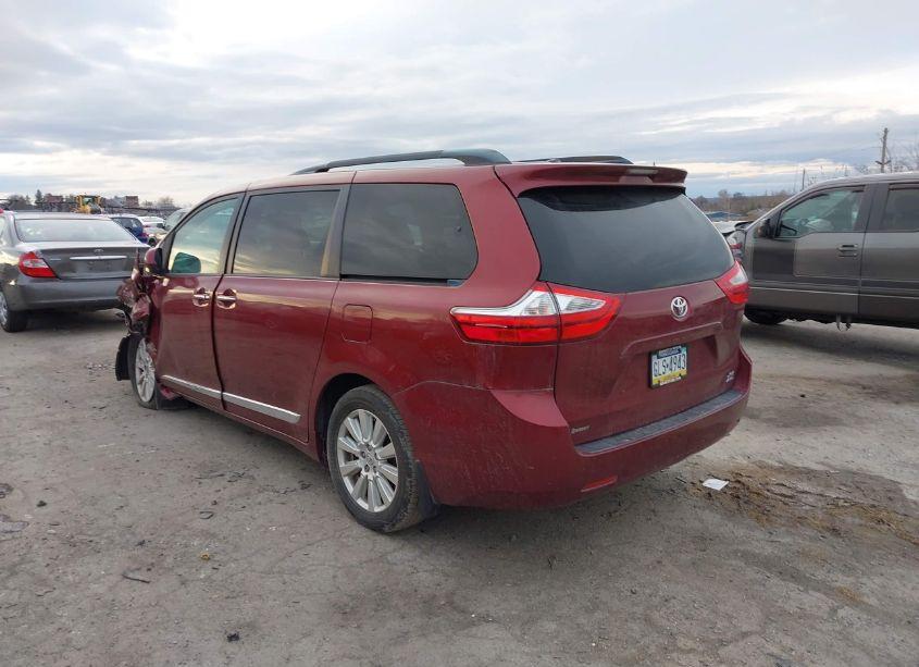 Photo 3 of 2017 Toyota Sienna XLE 7 PASSENGER (VIN 5TDDZ3DC5HS185460)