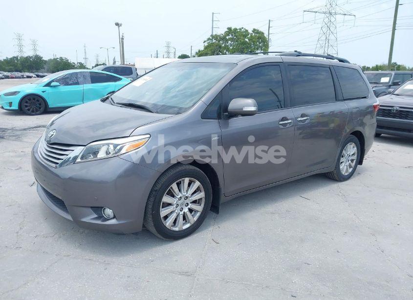 Photo 2 of 2017 Toyota Sienna LIMITED PREMIUM 7 PASSENGER (VIN 5TDDZ3DC6HS147381)