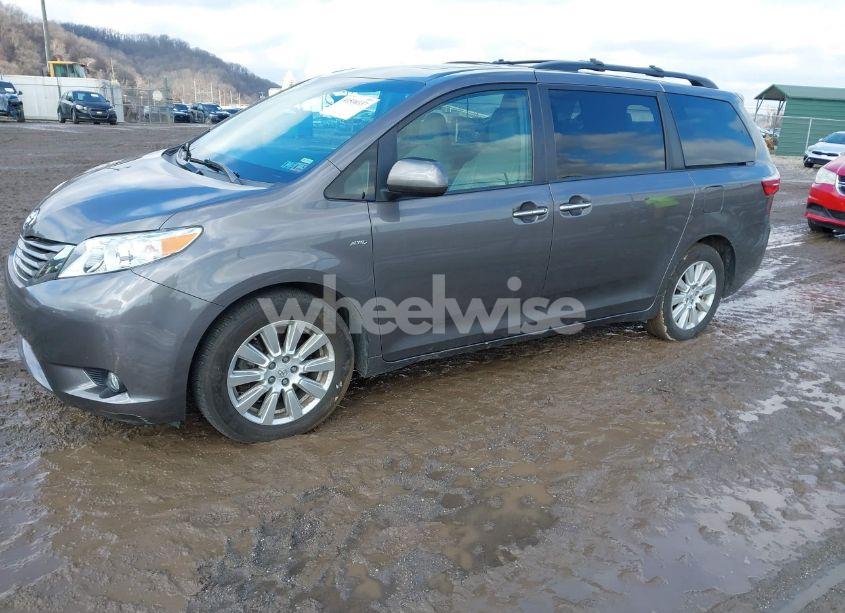 Photo 2 of 2017 Toyota Sienna XLE 7 PASSENGER (VIN 5TDDZ3DC7HS157241)