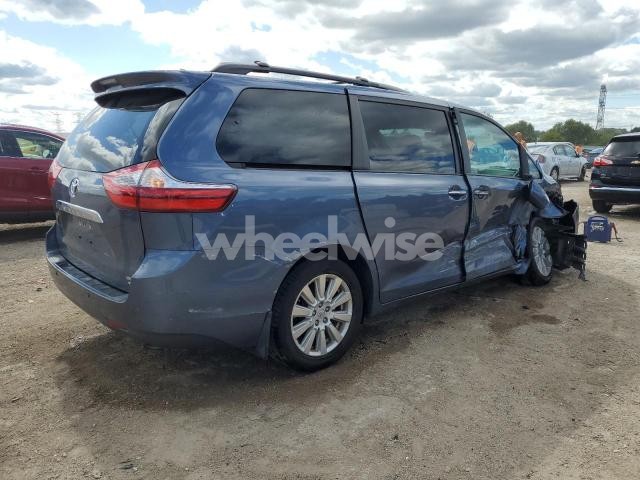 2017 TOYOTA SIENNA XLE (VIN 5TDDZ3DC9HS183579) main photo