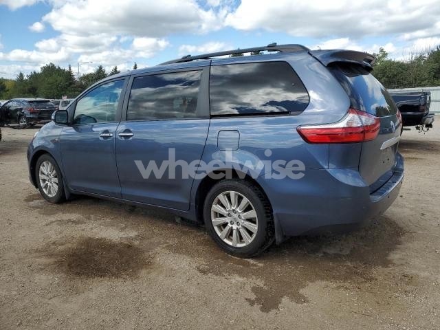 Photo 9 of 2017 TOYOTA SIENNA XLE (VIN 5TDDZ3DC9HS183579)