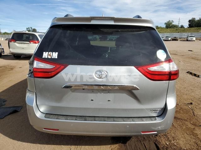 2019 TOYOTA SIENNA XLE (VIN 5TDDZ3DCXKS216984) main photo