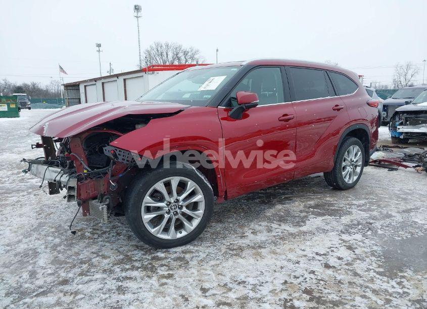 Photo 2 of 2021 Toyota Highlander LIMITED (VIN 5TDDZRBH2MS131514)