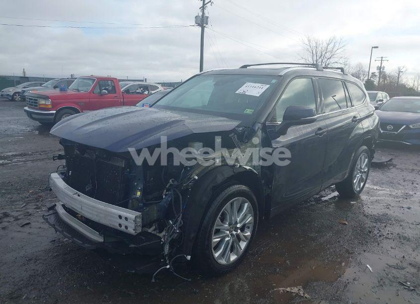 Photo 2 of 2020 Toyota Highlander LIMITED (VIN 5TDDZRBH5LS030417)