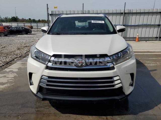 Photo 5 of 2017 TOYOTA HIGHLANDER LIMITED (VIN 5TDDZRFH0HS369233)