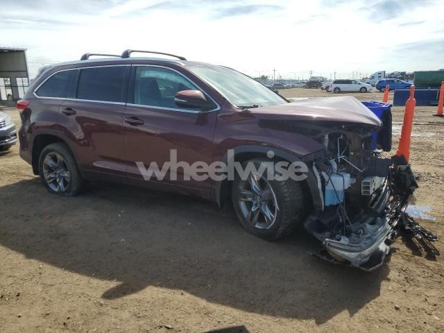 Photo 2 of 2019 TOYOTA HIGHLANDER LIMITED (VIN 5TDDZRFH0KS949024)