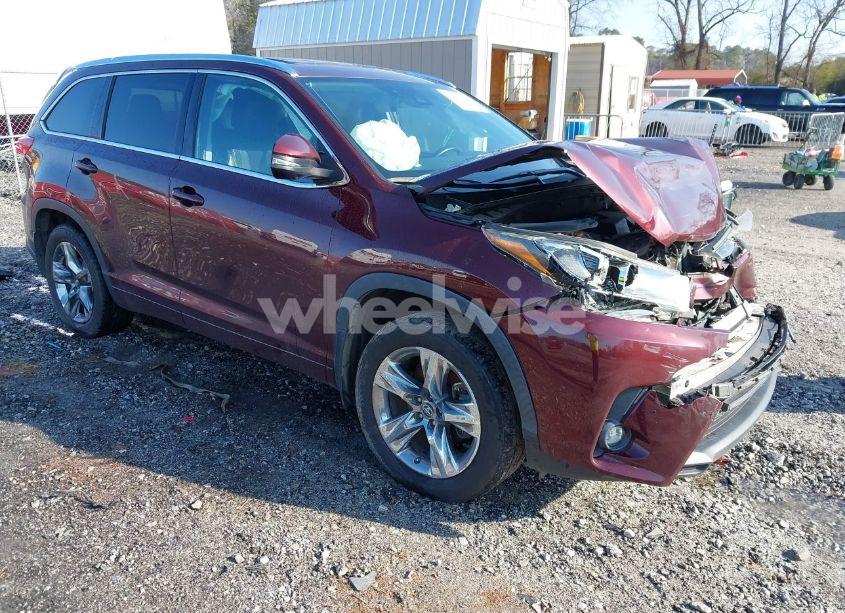 2019 Toyota Highlander LIMITED PLATINUM (VIN 5TDDZRFH1KS732243) main photo