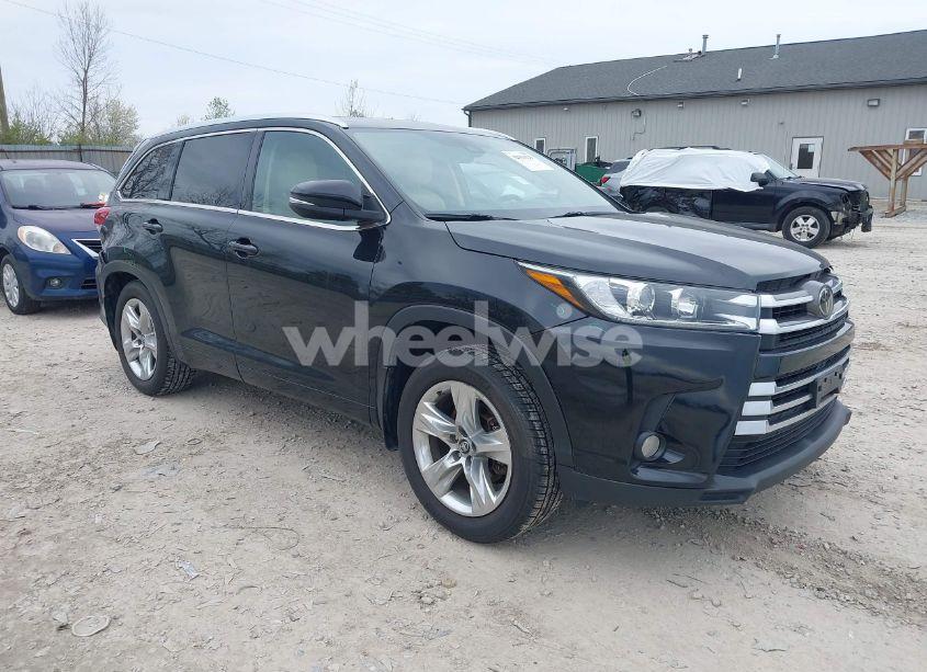 2018 Toyota Highlander LIMITED (VIN 5TDDZRFH2JS499911) main photo