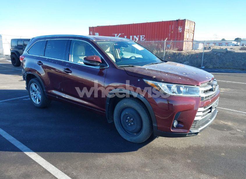 2018 Toyota Highlander LIMITED (VIN 5TDDZRFH2JS810513) main photo