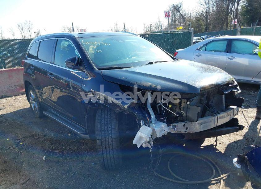 2019 Toyota Highlander LIMITED PLATINUM (VIN 5TDDZRFH2KS952944) main photo