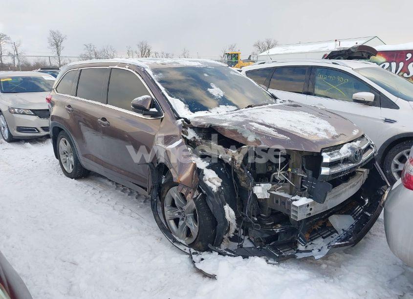 2017 Toyota Highlander LIMITED (VIN 5TDDZRFH3HS395812) main photo