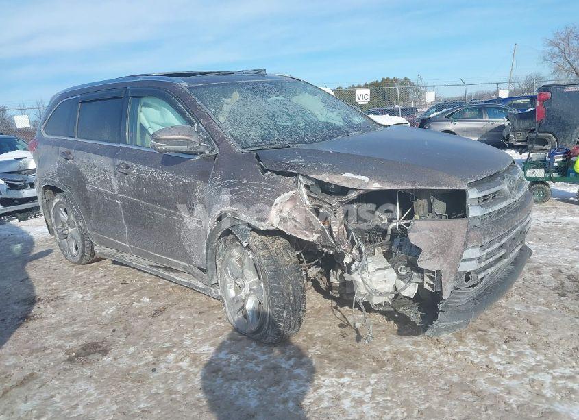 2017 Toyota Highlander LIMITED PLATINUM (VIN 5TDDZRFH4HS381370) main photo