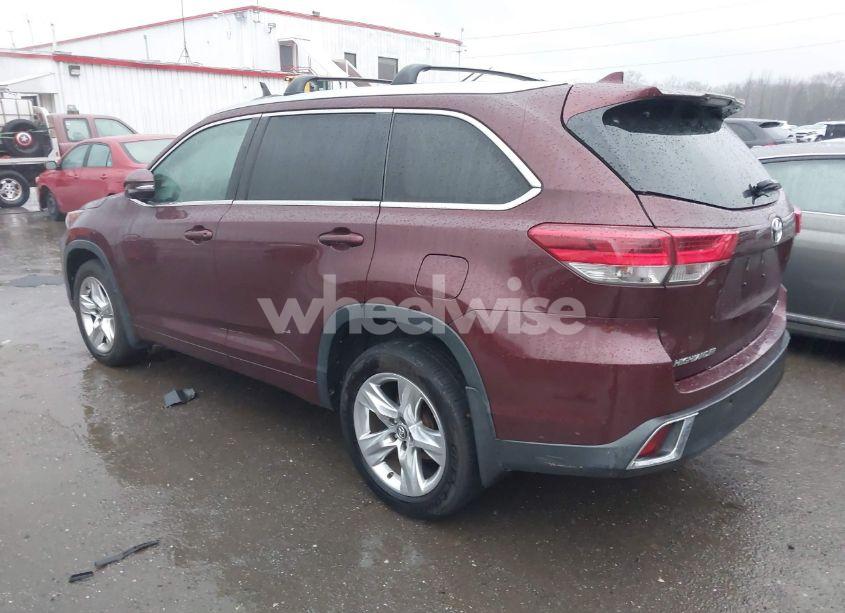 Photo 3 of 2017 Toyota Highlander LIMITED (VIN 5TDDZRFH4HS468864)