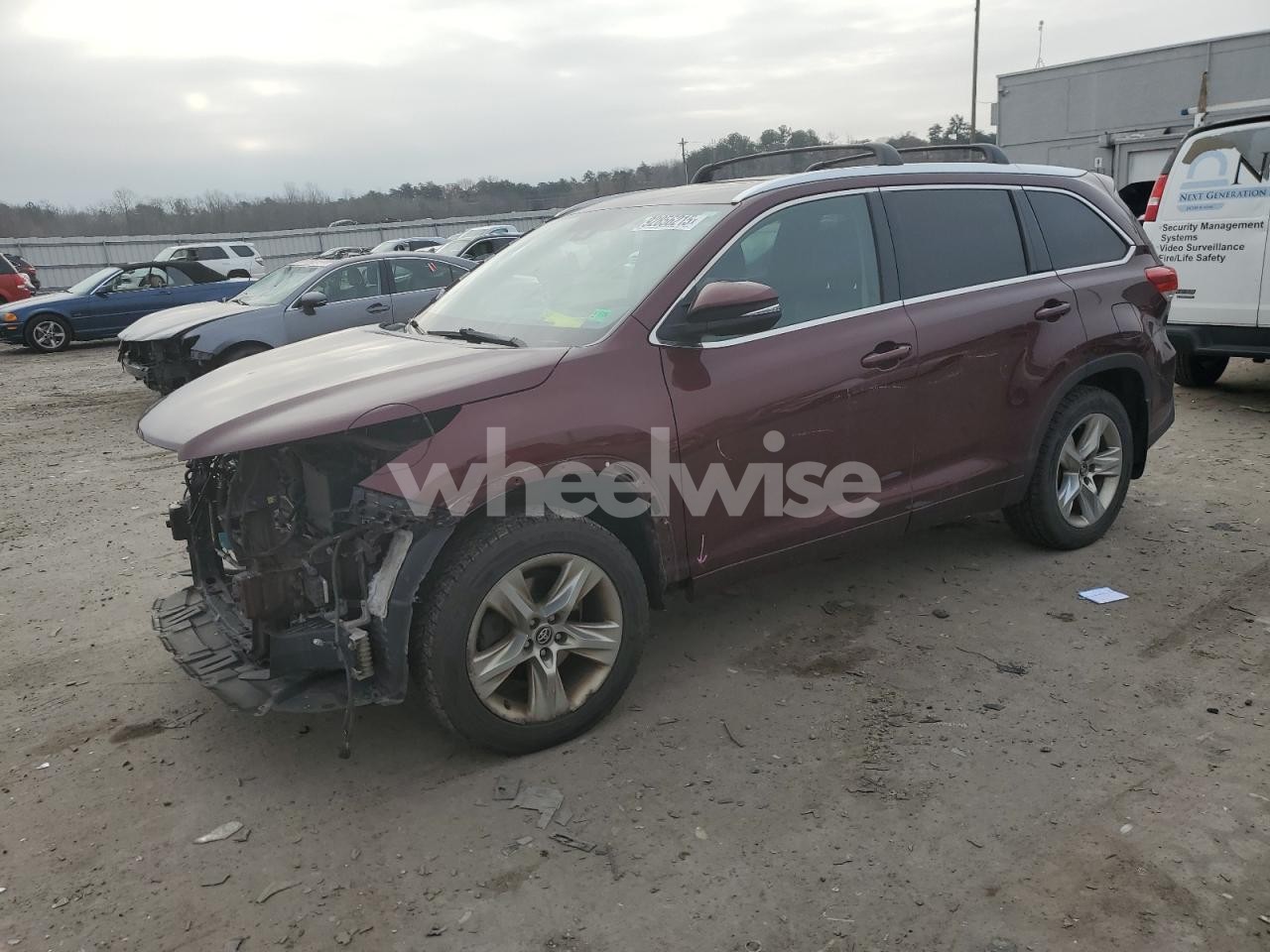2017 TOYOTA HIGHLANDER LIMITED (VIN 5TDDZRFH5HS373049) main photo