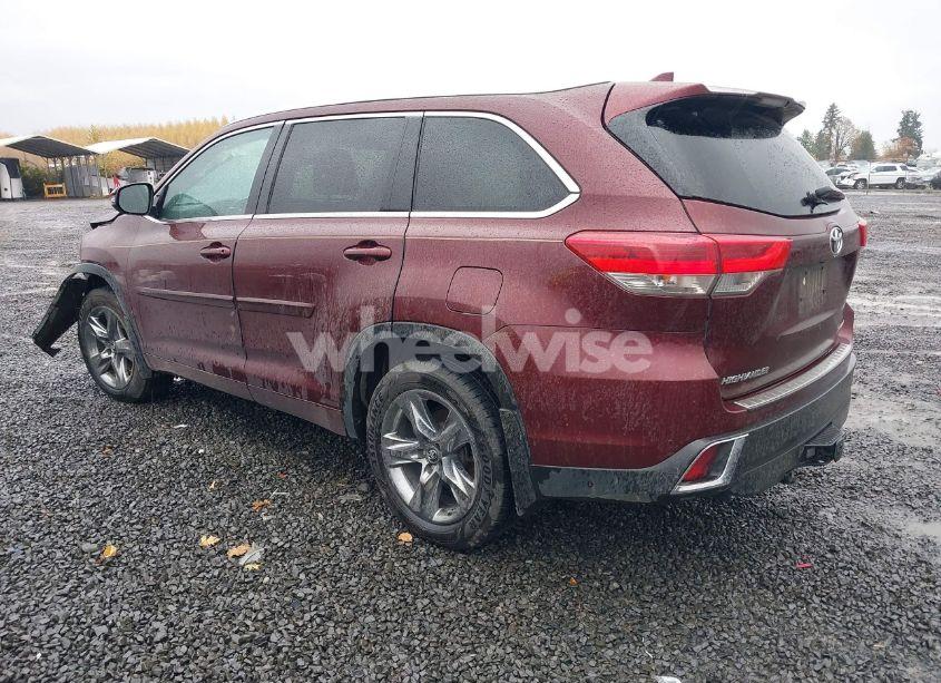 Photo 3 of 2017 Toyota Highlander LIMITED PLATINUM (VIN 5TDDZRFH5HS387131)