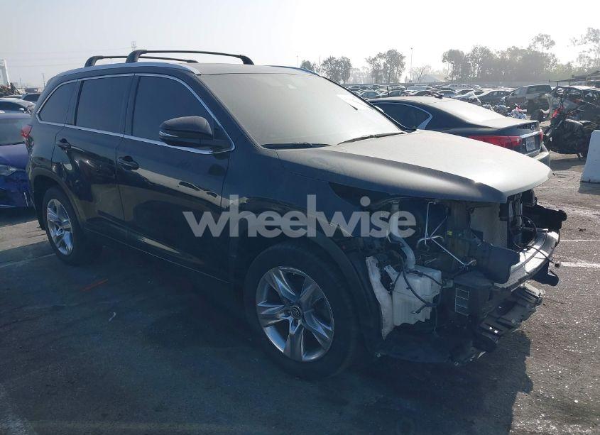 2019 Toyota Highlander LIMITED (VIN 5TDDZRFH5KS949343) main photo