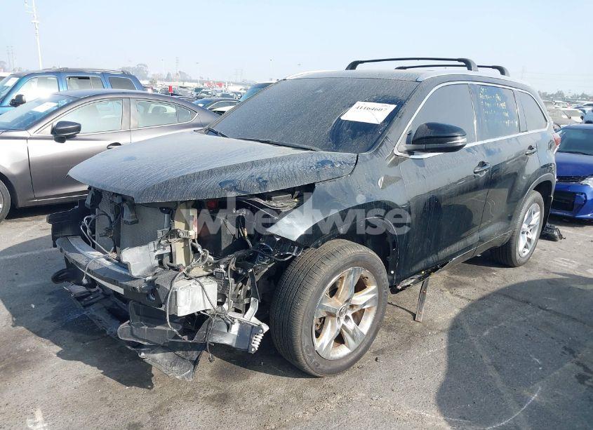 Photo 2 of 2019 Toyota Highlander LIMITED (VIN 5TDDZRFH5KS949343)