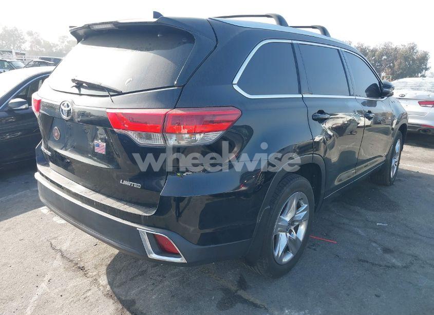 Photo 4 of 2019 Toyota Highlander LIMITED (VIN 5TDDZRFH5KS949343)