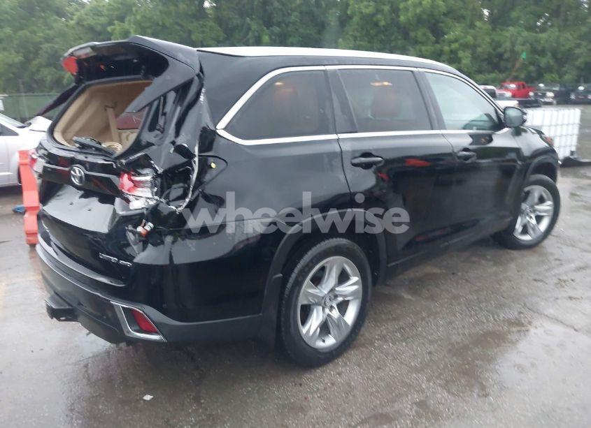 Photo 4 of 2017 Toyota Highlander LIMITED (VIN 5TDDZRFH6HS372427)