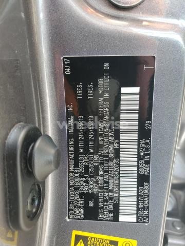 Photo 7 of 2017 TOYOTA HIGHLANDER LIMITED (VIN 5TDDZRFH6HS420735)