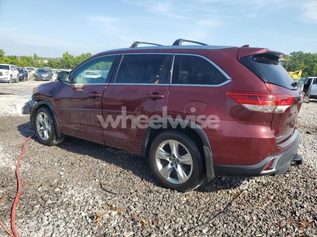 Photo 12 of 2017 TOYOTA HIGHLANDER LIMITED (VIN 5TDDZRFH8HS400888)